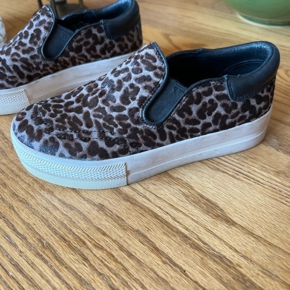 Ash Women’s Sneakers 35 Slip On’s Cheetah Leopard Animal  Print Platform - Picture 9 of 9
